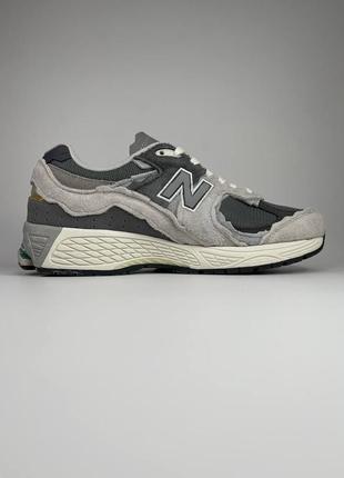 👟new balance 2002r (светло/серые5 фото