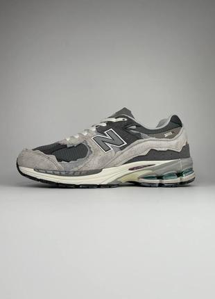 👟new balance 2002r (светло/серые4 фото