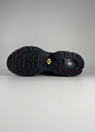 👟nike air max tn plus (чёрные) 3