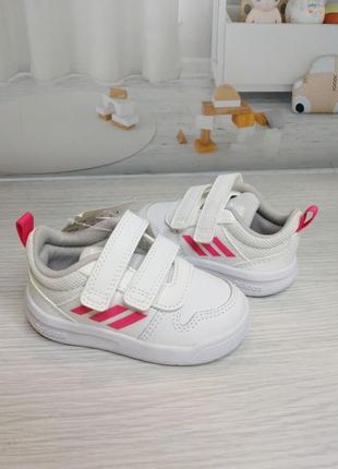 Білі  кросівки адідас  оригінал adidas tensaur 20 і 24 р6 фото