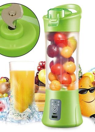 Фитнес-блендер smart juice cup fruits ql-602 портативный миксер, шейкер с usb