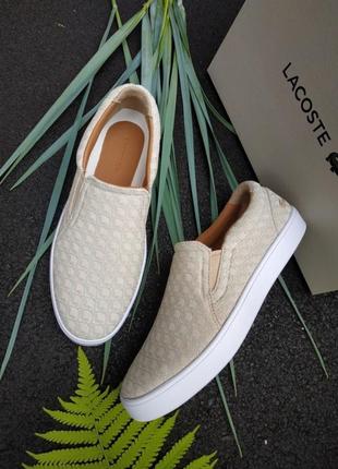 Новые замшевые мокасины lacoste tamora. разм.37. оригинал2 фото