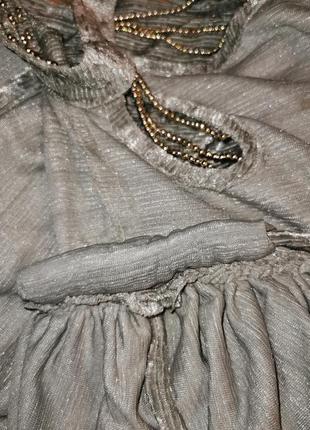 Платье бархатное со шнуровкой стрейч серебристое макси длинное с разрезами прямое вырез вечернее нарядное для фотосессии бархат8 фото