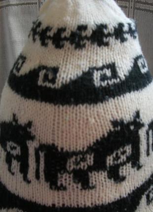 Супер шапочка стильная,р.54-55,тянется-95грн.