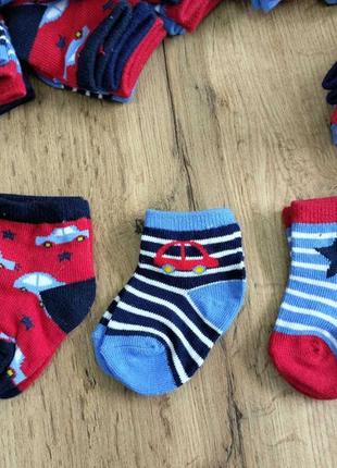 Набір дитячих шкарпеток 0-6міс