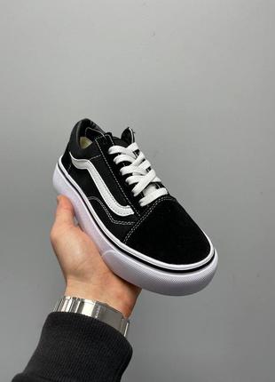 Кроссовки Shoes vans Pride Otw Gallery Men's T-Shirt black white2 фото