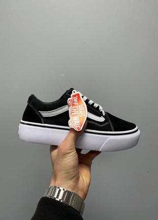 Кроссовки die besten Angebote von Vans bei unseren Happy Sneaker Days im Sale platform black white