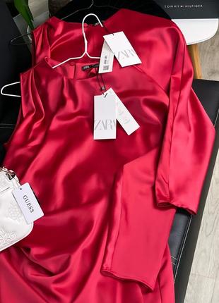 Платье zara роскошное платье ❤️❤️❤️9 фото