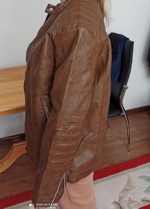 Куртка мужская экокожа4 фото