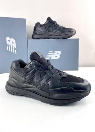 Чоловічі шкіряні кросівки new balance 57/40, міські, повсякденні 421 фото