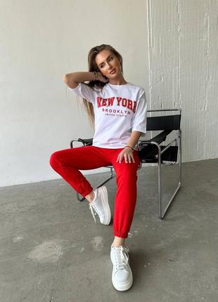 Стильный прогулочный спортивный костюм двойка