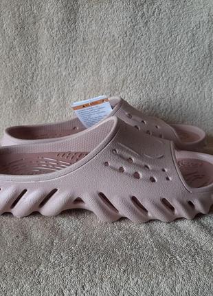 Шлепанцы crocs echo slide р.6-8 стелька 25,5см2 фото