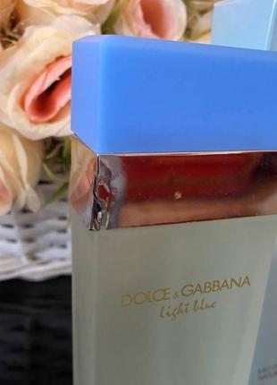 Уцінка!  dolce &amp; gabbana light blue pour femme туалетна вода 100 ml парфуми дольче габбана лайт блю пур фем2 фото