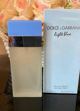 Уцінка!  dolce &amp; gabbana light blue pour femme туалетна вода 100 ml парфуми дольче габбана лайт блю пур фем5 фото