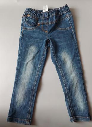 Джинсы для девочки, мальчика, 98-104