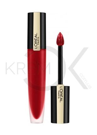 L’oréal paris rouge signature помада -тинт1 фото