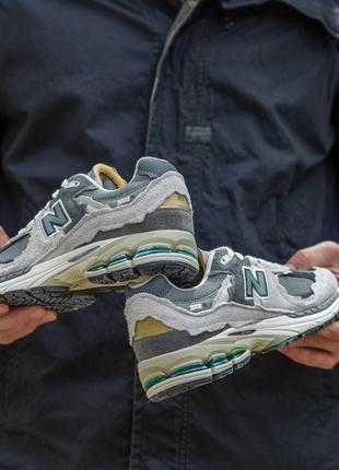 Кроссовки new balance 2002r protection pack «rain cloud»9 фото