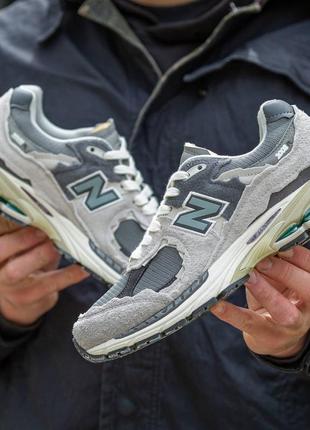 Кроссовки new balance 2002r protection pack «rain cloud»7 фото