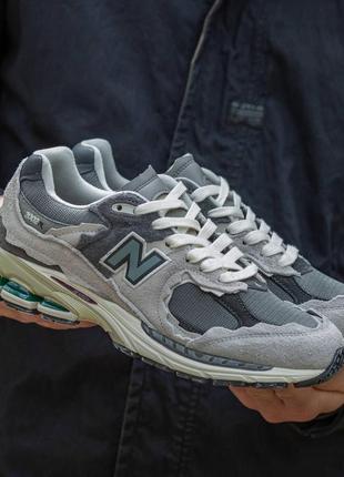 Кроссовки new balance 2002r protection pack «rain cloud»10 фото