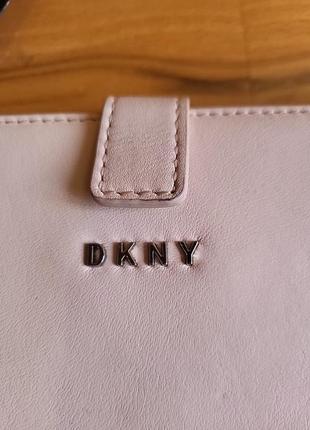 Кожанный кошелек визитница dkny2 фото