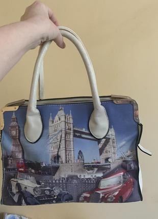 Модна елегантна сумочка сумка лондон