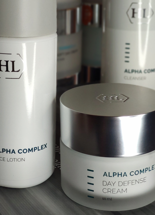 🔵дневной защитный крем с spf-15😊 alpha complex day defense cream holy land
