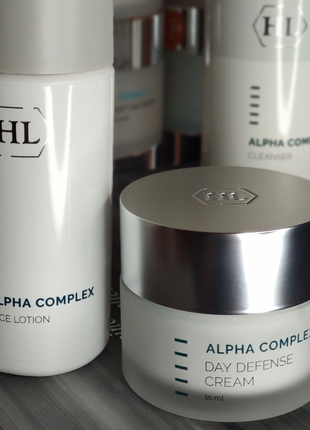 🔵 денний захисний крем spf 15 😊 alpha complex day defense cream holy land