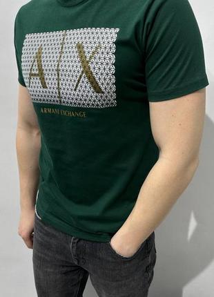 Мужская качественная футболка armani