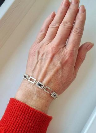 Серебряный браслет, 925 проба 19 размер