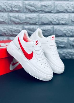 Женские кроссовки nike force, качественные весенние кроссы найк