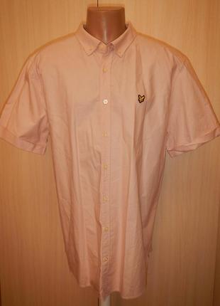 Тенниска рубашка lyle&amp;scott p.xxl 100% хлопок1 фото