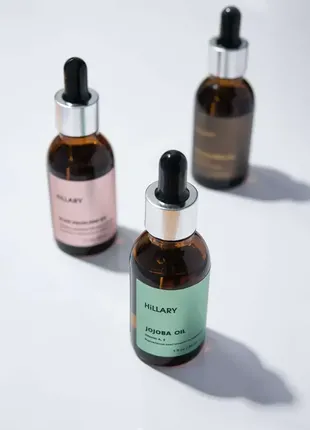 Органическое нерафинированное масло макадамии холодного отжима hillary organic cold-pressed