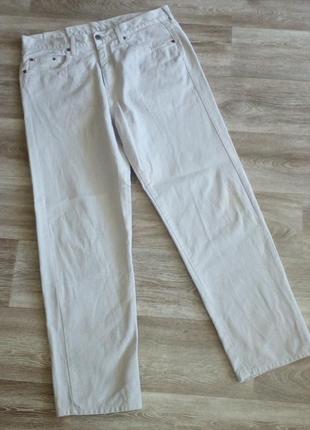 Мужские светлые джинсы 100% котон w36/ l301 фото