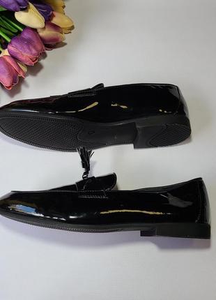 Лакированные туфли мокасины лоферы8 фото