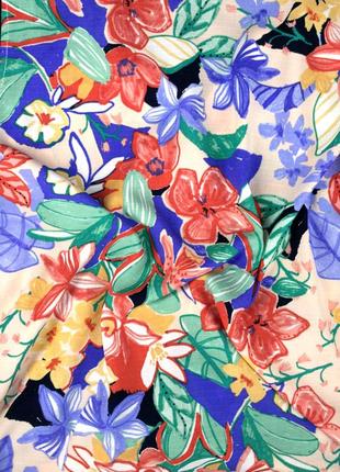 Красивая блузка "george" с цветочным принтом. размер uk14 и uk16.7 фото