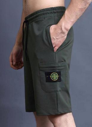 Брендовые шорты stone island4 фото