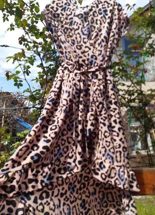Сукня леопардова4 фото