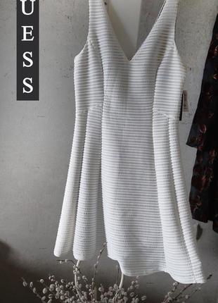 Сукня біла guess оригінал,біло-молочна1 фото