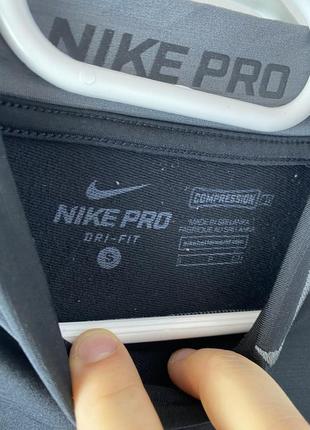 Nike pro combat мужская термо кофта4 фото