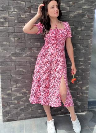 Жіноча сукня міді 3 кольори