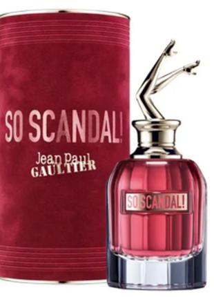 Духи jean paul gaultier so scandal (euro) жан поль готье со скандал