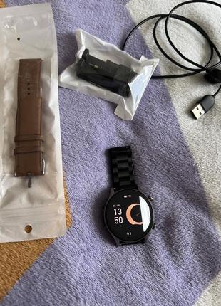 Смарт часы фитнес amazfit456r 3 pro xiaomi1 фото