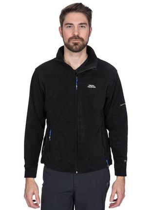 Мужская черная флисовая термо спортивная кофта оригинал trespass men's sueded fleece jacket bernal3 фото