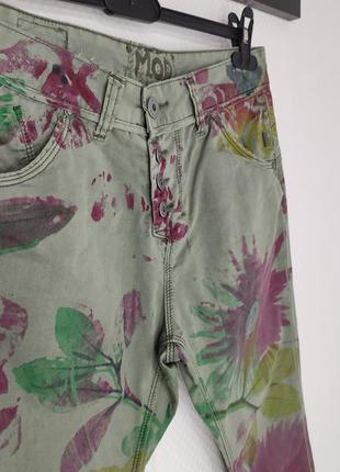 Летние легкие классные яркие джинсы штаны брюки2 фото