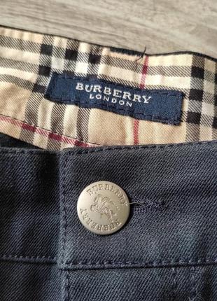 Женские винтажные стрейчевые штаны burberry london9 фото