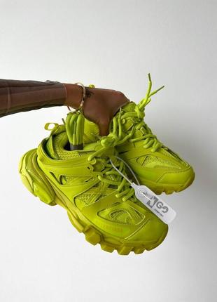 Кросівки в стилі balenciaga track neon