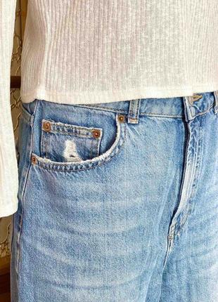 Topshop moto джинси жіночі укорочені капрі короткі джинси моми8 фото