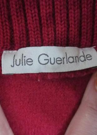 Чистошерстяная куртка, кардиган на змейке ,julie guerlande4 фото