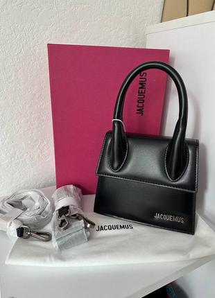 Сумка jacquemus black чорна