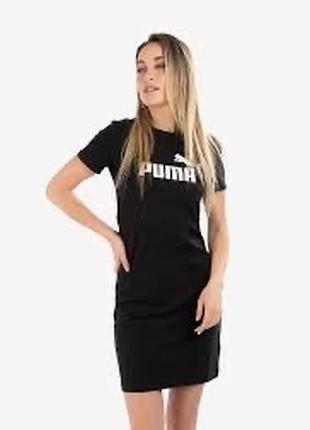 Платье puma essentials slim tee dress black 670468-012 фото